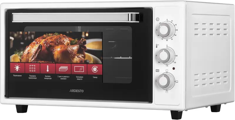 Електропіч ARDESTO MEO-F48W - фото - №1