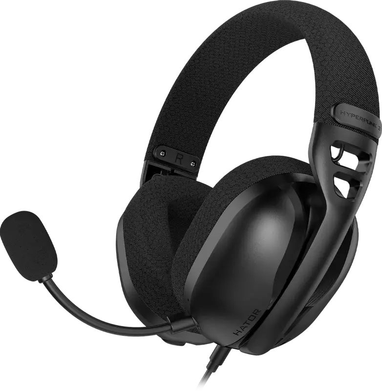 Гарнитура игровая HATOR Hyреrpunk 3 Hi-Res (ESH01) black фото