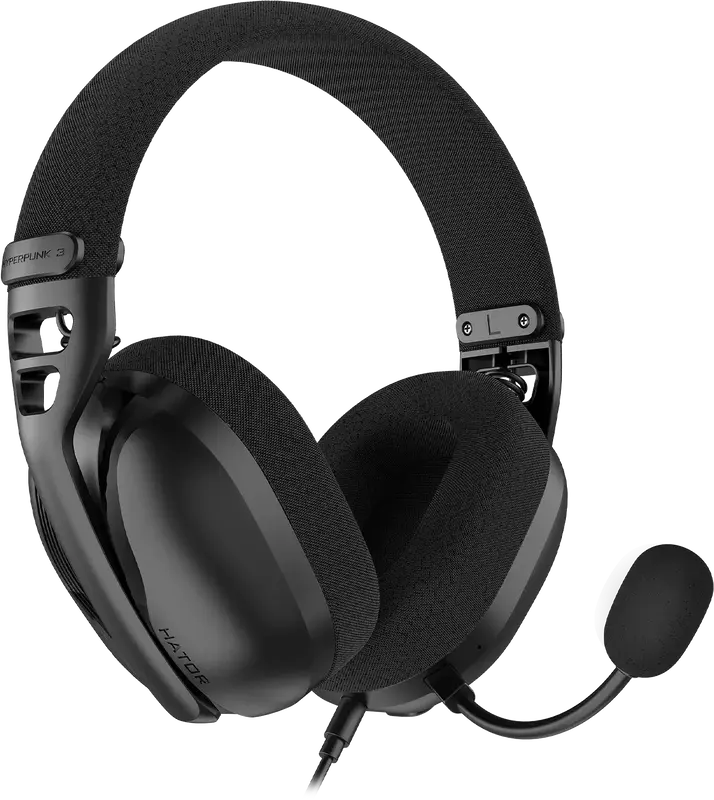 Гарнитура игровая HATOR Hyреrpunk 3 Hi-Res (ESH01) black фото