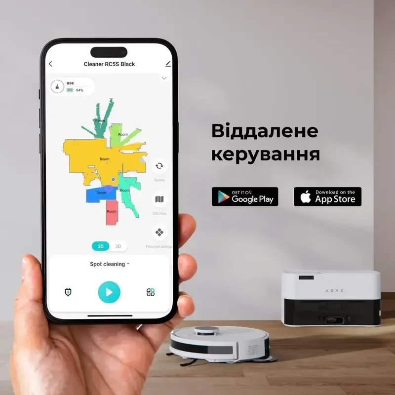 Робот-пилосос AENO RC6S (ARC0006S) - фото - №14