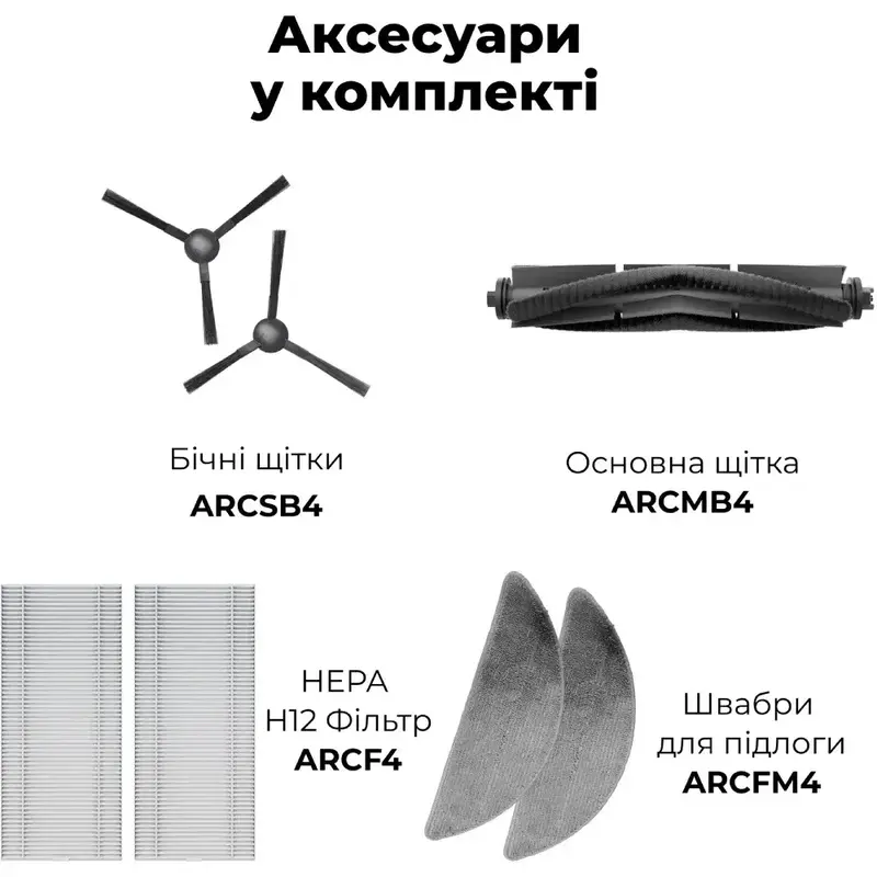 Робот-пылесос AENO RC7S (ARC0007S) фото