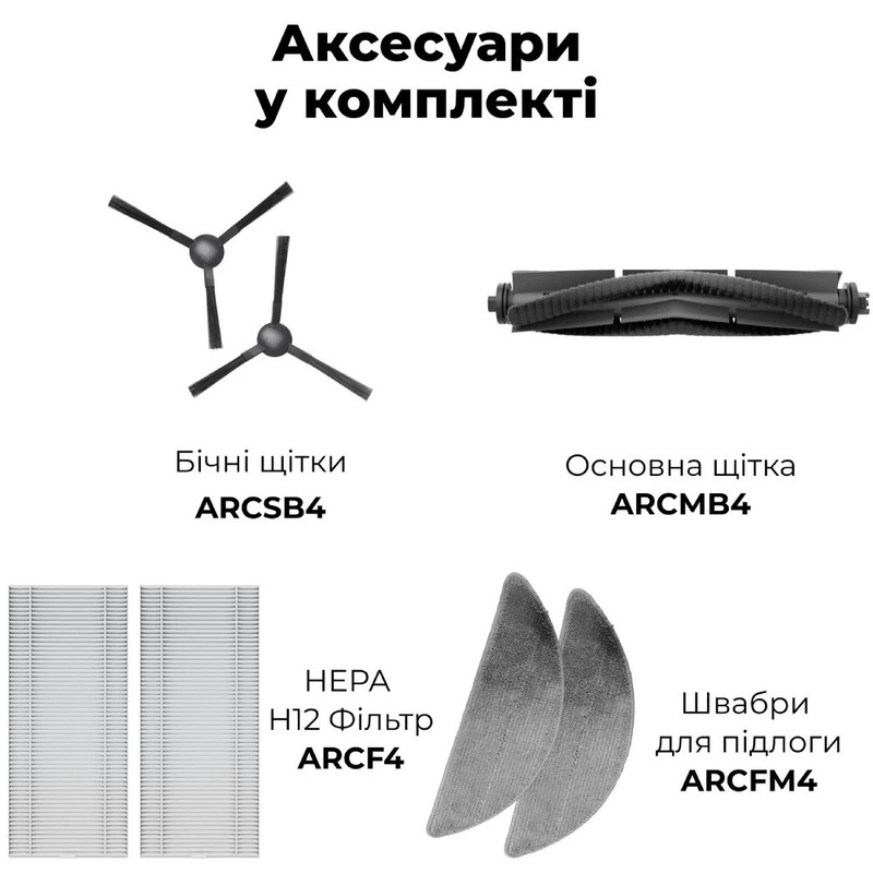 Робот-пилосос AENO RC8S (ARC0008S) - фото - №13