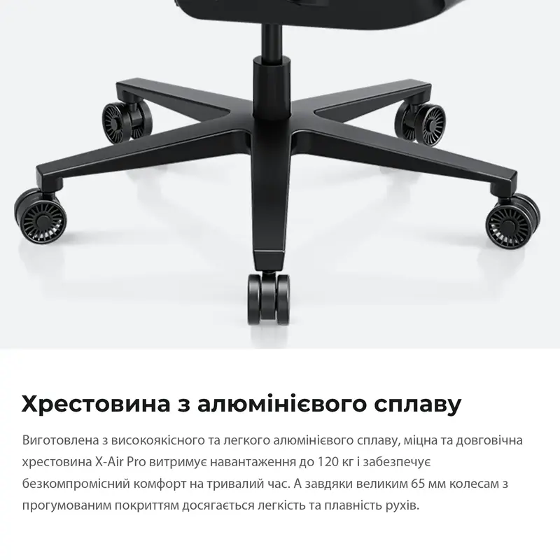Игровое кресло Anda Seat X-Air Pro Size XL Mesh Gray Twilight фото