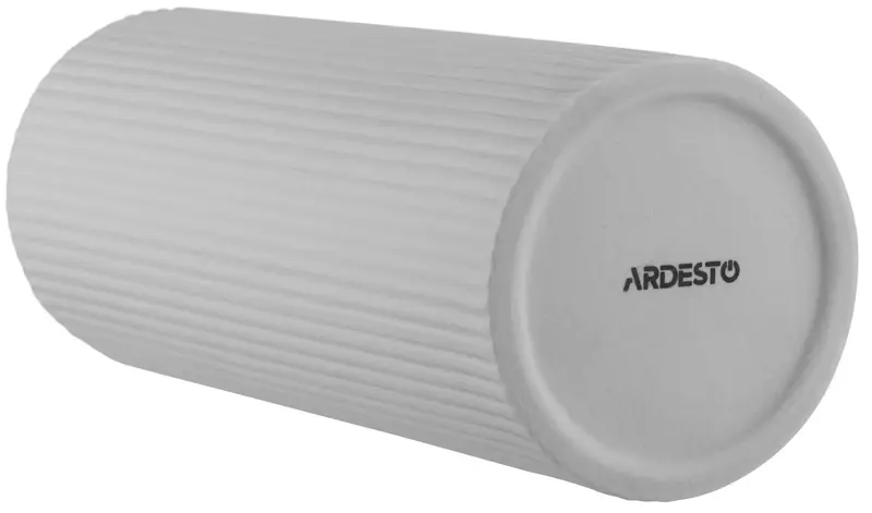 Ваза Ardesto Liguria, 8х22.7см, порцеляна, сіра (AR3803G) - фото - №2