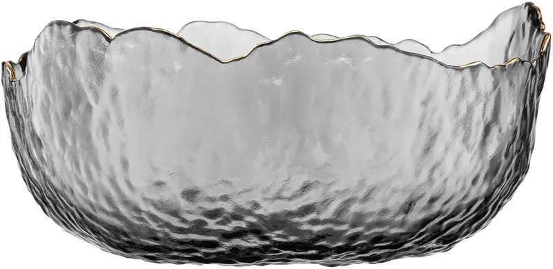 Салатник Ardesto Bell, 19.5см, скло, сірий (AR5007) - фото - №0