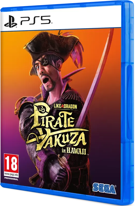Диск PS5 Like a Dragon: Pirate Yakuza in Hawaii (Blu-ray) фото