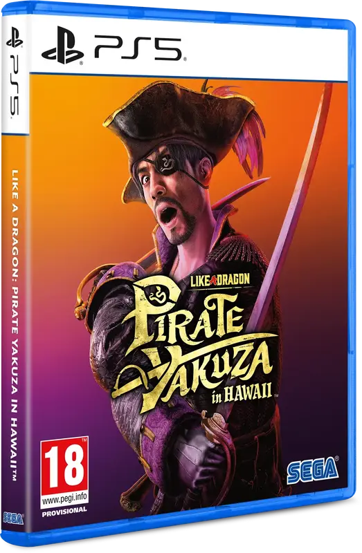 Диск PS5 Like a Dragon: Pirate Yakuza in Hawaii (Blu-ray) фото