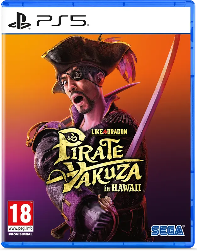 Диск PS5 Like a Dragon: Pirate Yakuza in Hawaii (Blu-ray) фото