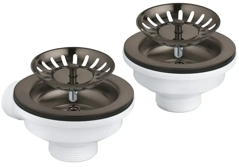 Сливной комплект Grohe для двух чаш без эксцентрика (40997AL0) фото