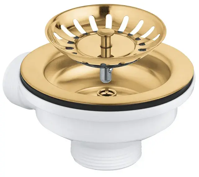 Зливний комплект Grohe для двох чаш без ексцентрика (40997GN0) фото