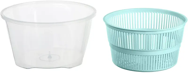 Сушилка для салата Ardesto Fresh, 4.4л, пластик, голубой (AR1603TP) - фото - №3