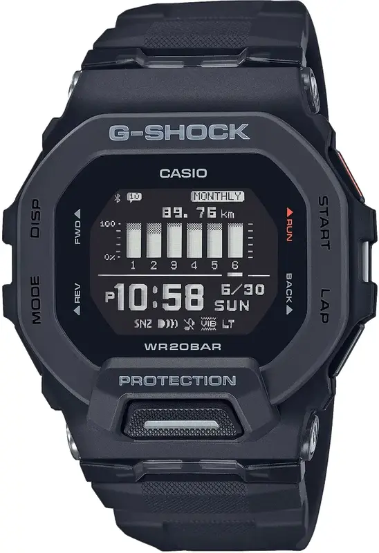 Годинник Casio G-SHOCK G-SQUAD (GBD-200-1ER) - фото - №0