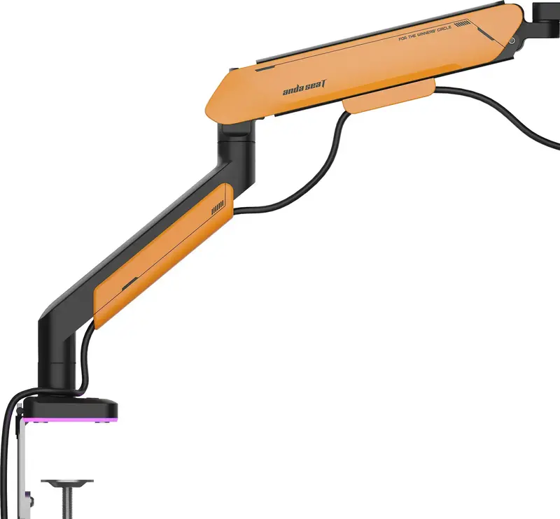 Настольное крепление для монитора Anda Seat Stealth PRO II 17''-42'' Orange RGB фото