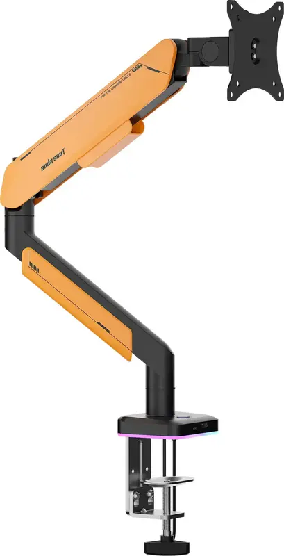 Настольное крепление для монитора Anda Seat Stealth PRO II 17''-42'' Orange RGB фото