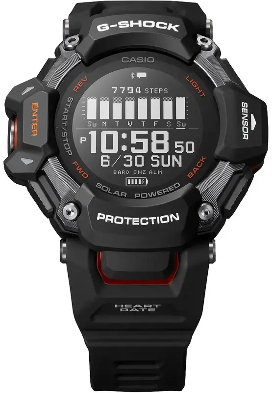Часы Casio G-SHOCK G-SQUAD (GBD-H2000-1AER) фото