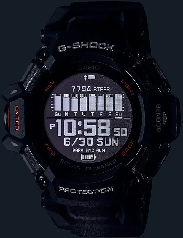 Часы Casio G-SHOCK G-SQUAD (GBD-H2000-1AER) фото