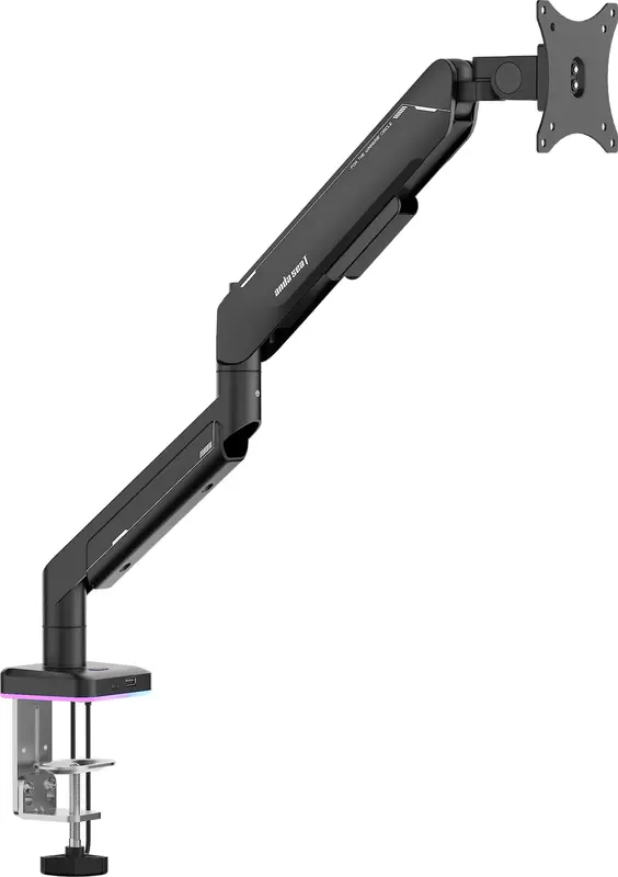 Настольное крепление для монитора Anda Seat Stealth PRO II 17''-42'' Black RGB фото