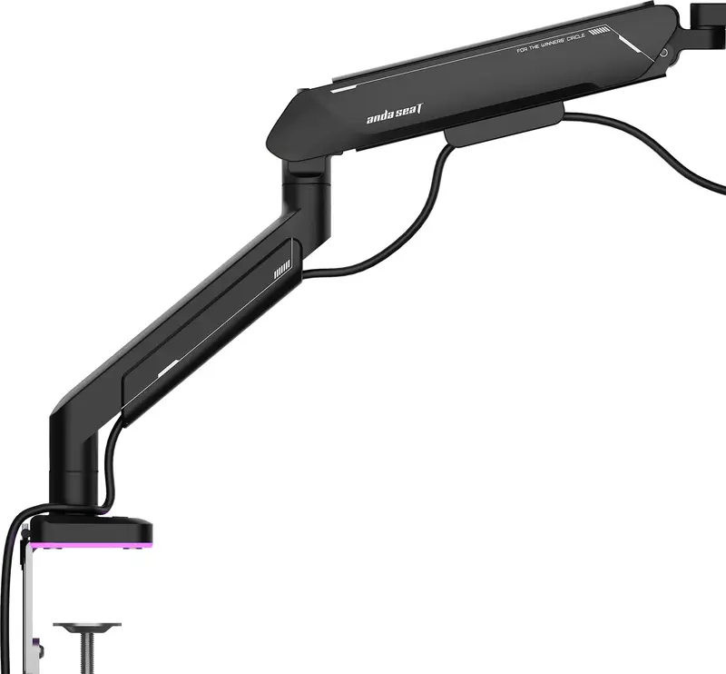Настольное крепление для монитора Anda Seat Stealth PRO II 17''-42'' Black RGB фото