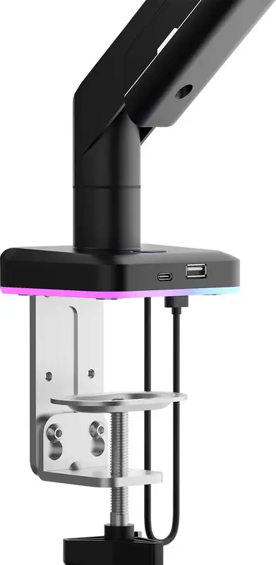 Настольное крепление для монитора Anda Seat Stealth PRO II 17''-42'' Black RGB фото