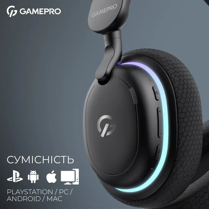 Гарнитура игровая GamePro HSW250 Black фото