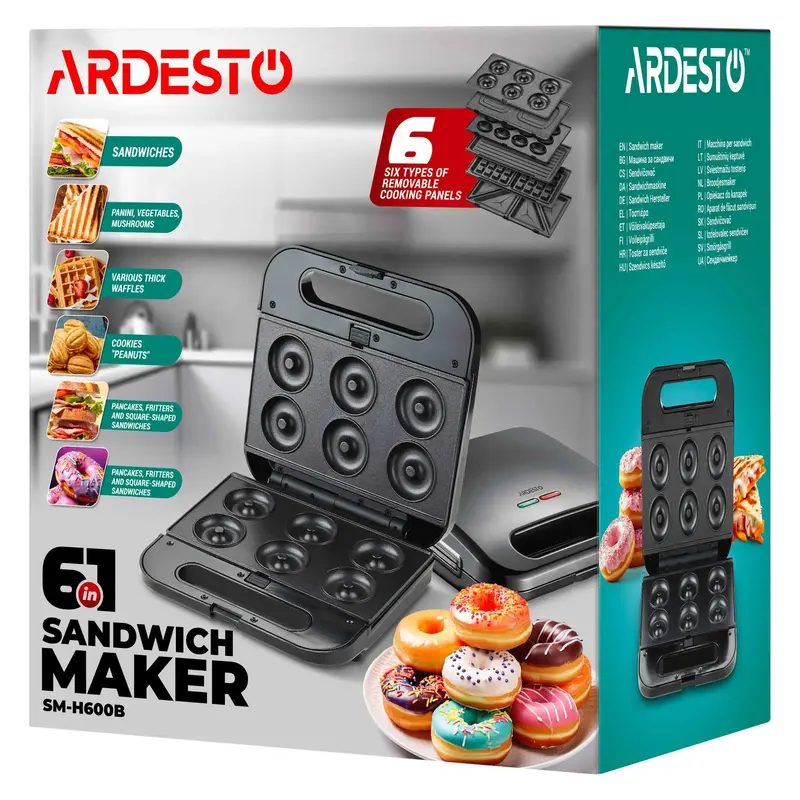 Мультимейкер Ardesto SM-H600B - фото - №5