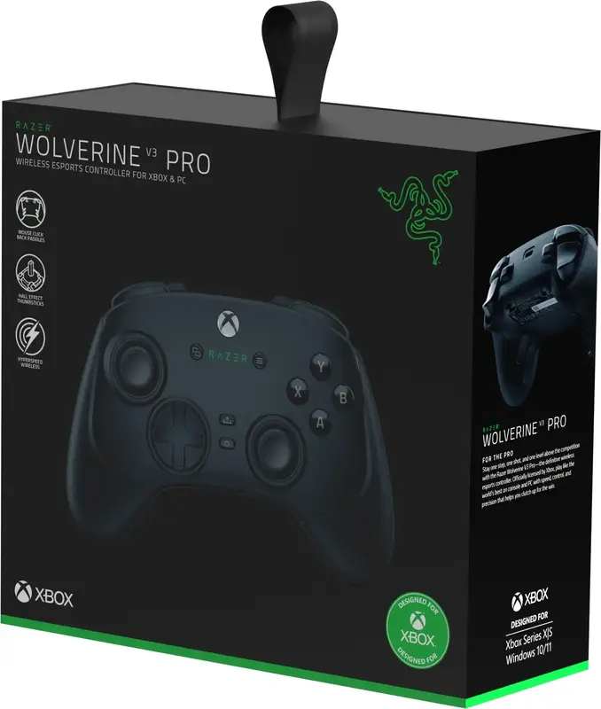 Геймпад RAZER Wolverine V3 PRO black (RZ06-05200100-R3M1) фото