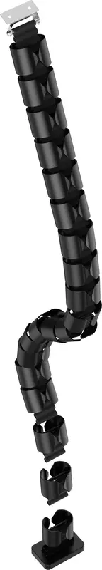 Органайзер для зберігання кабелів Officepro CM630B Black фото