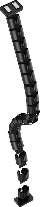 Органайзер для зберігання кабелів Officepro CM790B Black фото