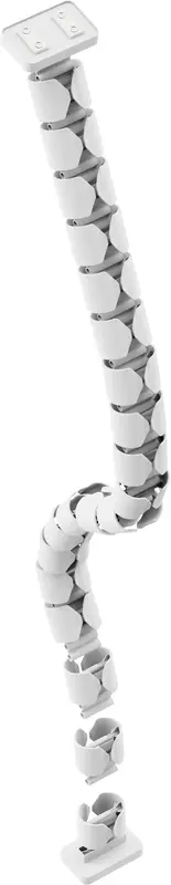 Органайзер для зберігання кабелів Officepro CM790W White - фото - №3