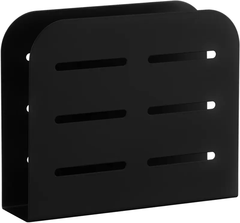 Серветниця Ardesto Midori 15х4х12.5см, метал, чорна (AR0910B) - фото - №0