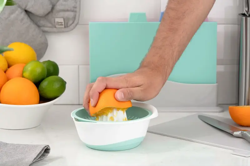 Соковитискач ручний для цитрусових Ardesto Fresh, 0.6л, пластик, блакитний (AR1464TP) - фото - №7