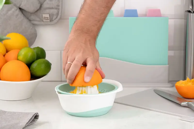 Соковитискач ручний для цитрусових Ardesto Fresh, 0.6л, пластик, блакитний (AR1464TP) - фото - №3