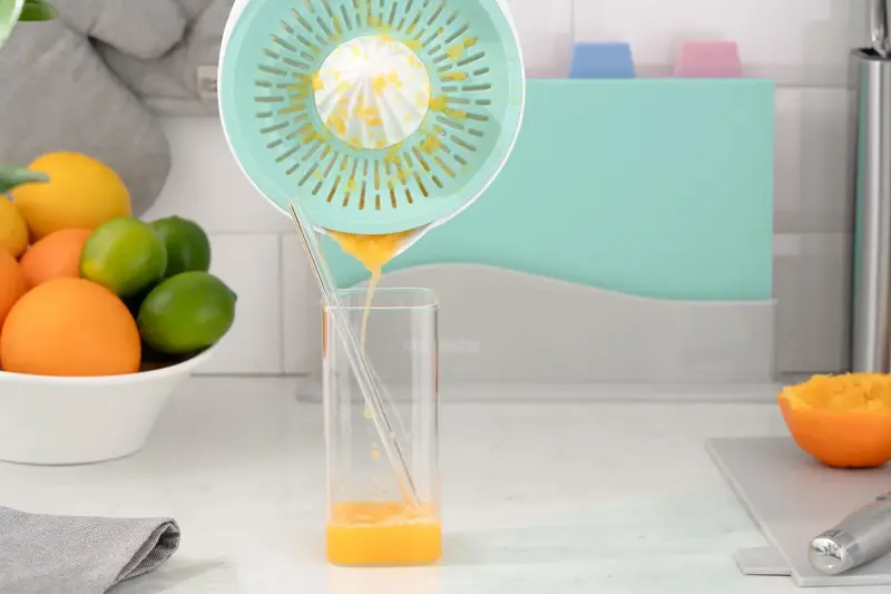 Соковитискач ручний для цитрусових Ardesto Fresh, 0.6л, пластик, блакитний (AR1464TP) - фото - №4