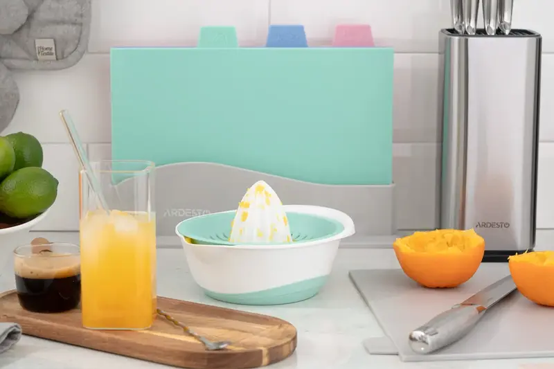 Соковитискач ручний для цитрусових Ardesto Fresh, 0.6л, пластик, блакитний (AR1464TP) - фото - №6