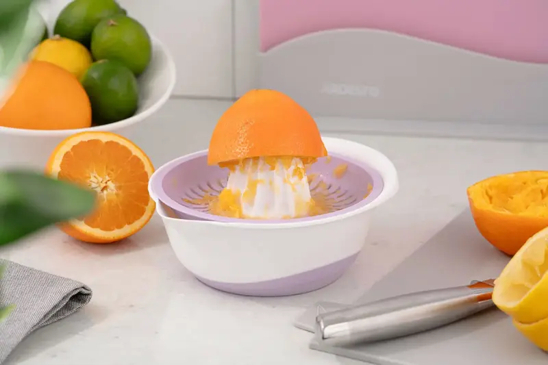 Соковитискач ручний для цитрусових Ardesto Fresh, 0.6л, пластик, ліловий (AR1464LP) - фото - №5