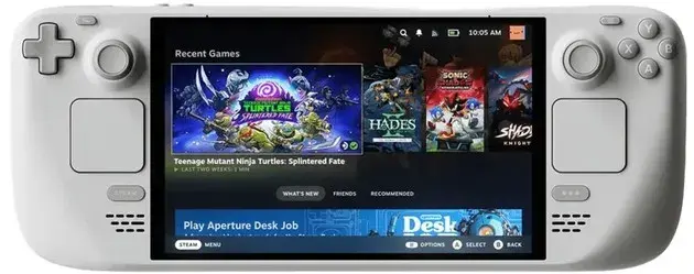 Игровая консоль Valve STEAM DECK OLED Limited Edition 1TB White - фото - №0