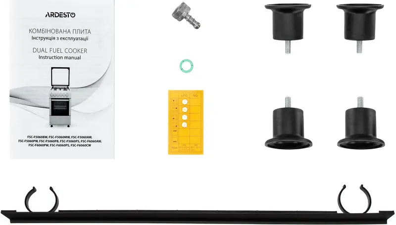 Плита комбинированная ARDESTO FSC-F5060MW - фото - №17