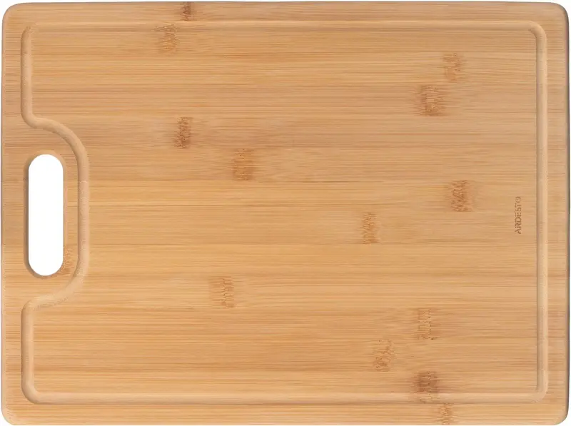 Дошка кухонна з жолобом Ardesto Midori, 33х24х1.5см, бамбук - фото - №4