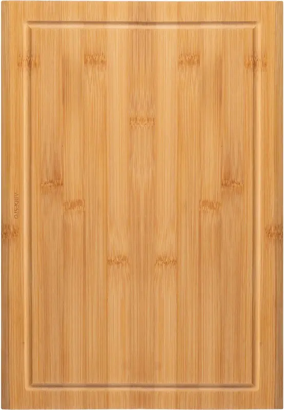 Дошка кухонна з жолобом Ardesto Midori, 40х28х1.5см, бамбук - фото - №1
