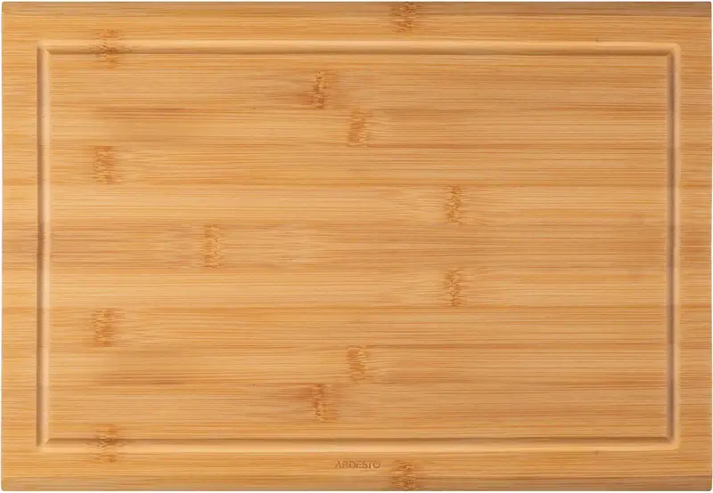 Дошка кухонна з жолобом Ardesto Midori, 40х28х1.5см, бамбук - фото - №4