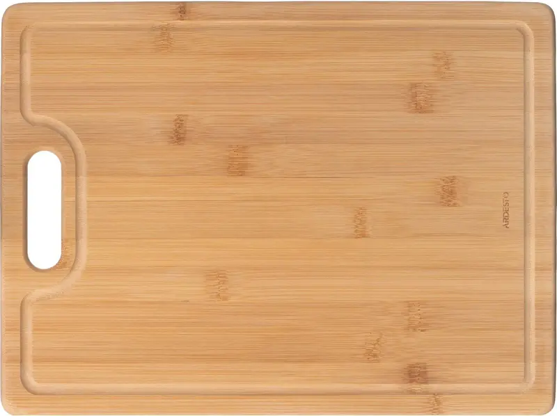 Дошка кухонна з жолобом Ardesto Midori, 40х30х1.5см, бамбук - фото - №4