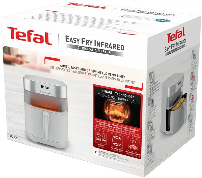 Мультипечь TEFAL Easy Fry Infrared EY831GE0 - фото - №12