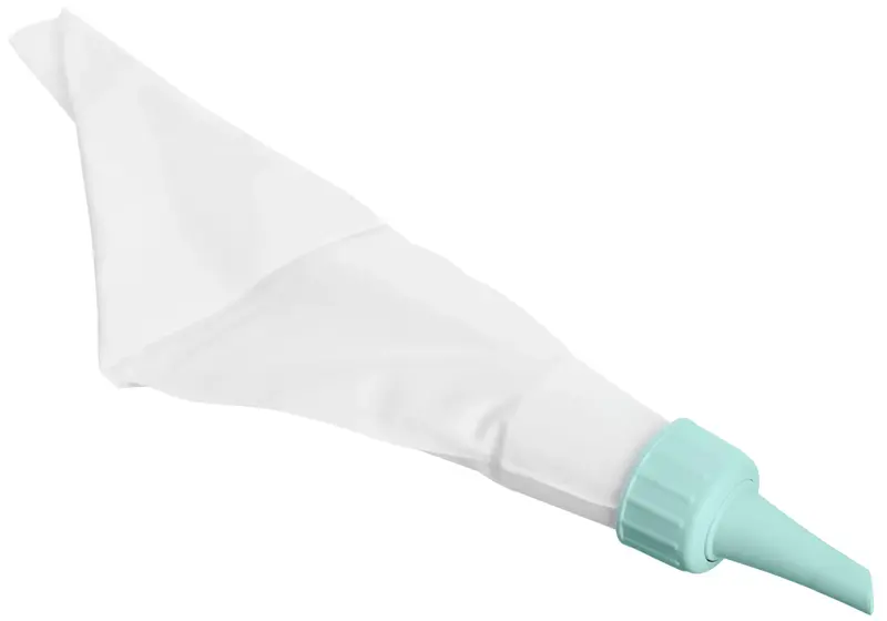 Мішок кондитерський з насадками Ardesto Tasty baking, 26.8x13.4см, пластик, блакитний (AR2307TP) - фото - №1