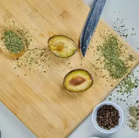 Набір дошок кухонних на підставці Ardesto Midori, 4шт, 30х5.6х20.3см, бамбук, метал - фото - №3