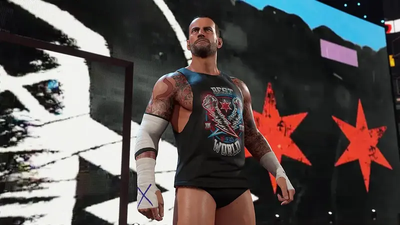 Диск PS4 WWE 2K25 (Blu-ray) фото
