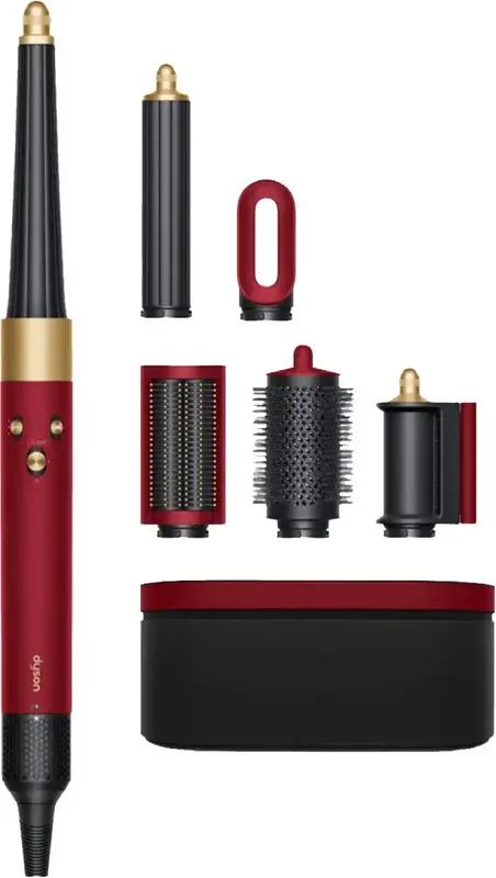 Стайлер Dyson HS08 Airwrap ID Straight/Wavy Red Velvet/Patina/Topaz - фото - №0