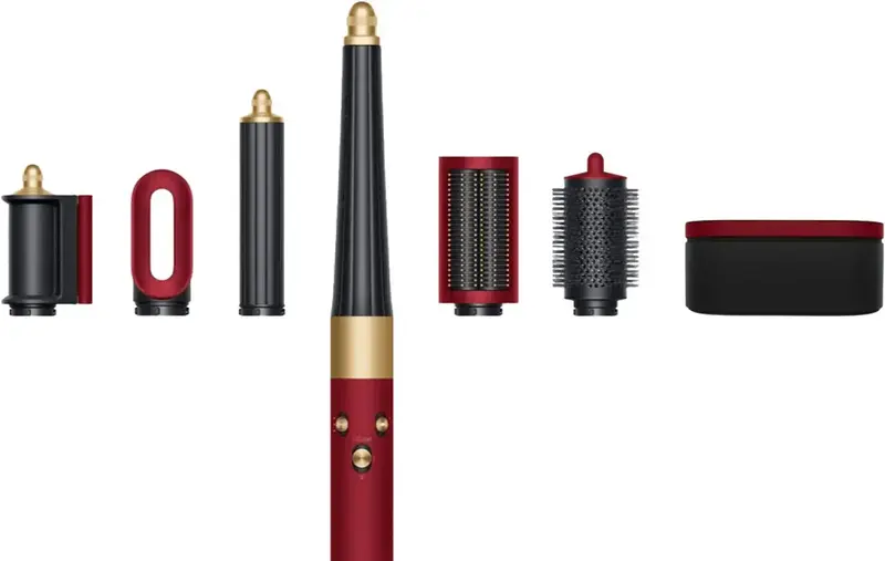 Стайлер Dyson HS08 Airwrap ID Straight/Wavy Red Velvet/Patina/Topaz - фото - №2