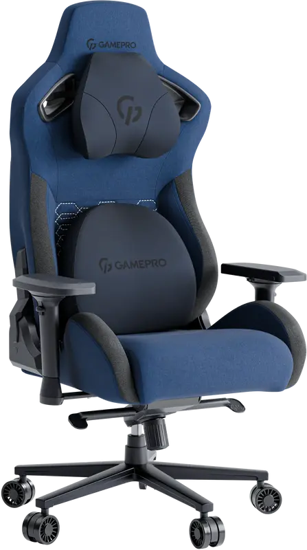 Игровое кресло GamePro GC900DB Fabric Dark Blue фото