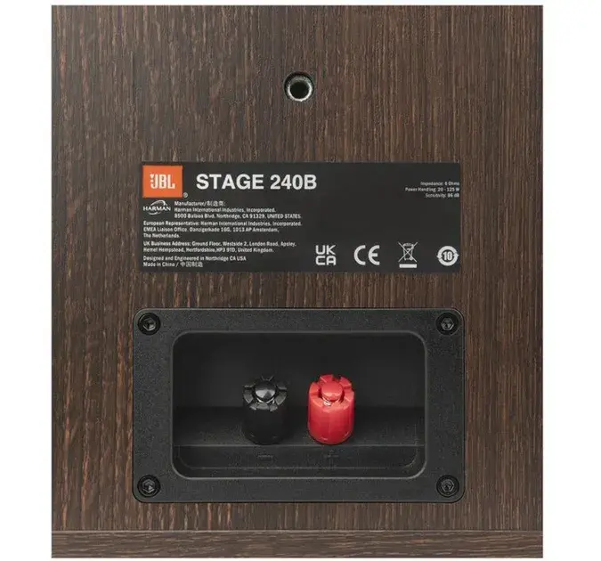 Акустична система JBL Stage 240B Black - фото - №5