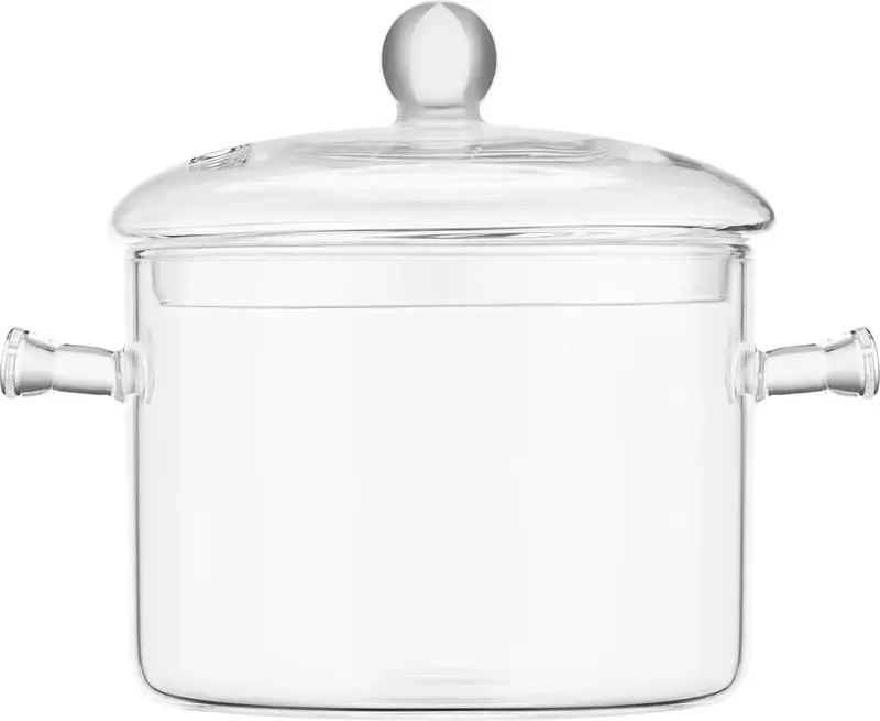 Каструля з кришкою Ardesto Black Mars, 2л, боросилікатне скло - фото - №1